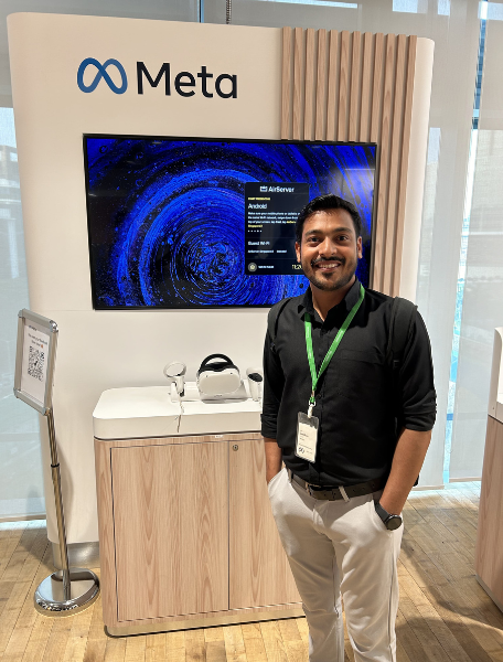 zeeshan at meta office